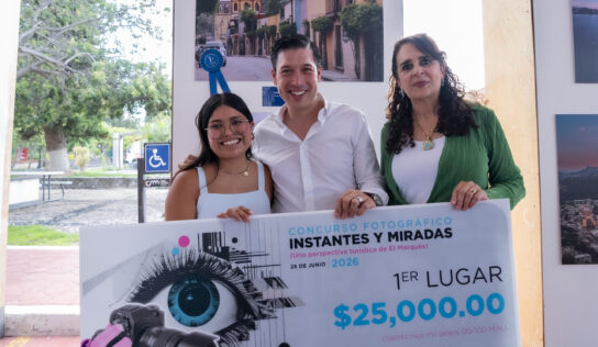 Rodrigo Monsalvo premia a ganadores de “Instantes y Miradas” y fortalece la promoción turística de El Marqués