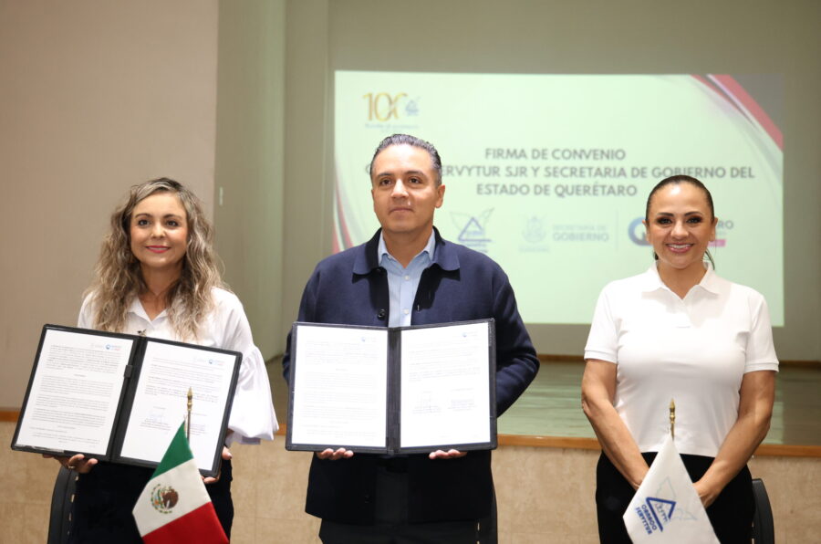 Establecen SEGOB y CANACO de San Juan del Río bases de colaboración