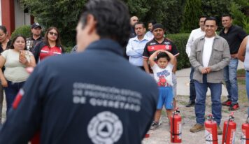 Impulsa Luis Nava red ciudadana preparada para enfrentar emergencias