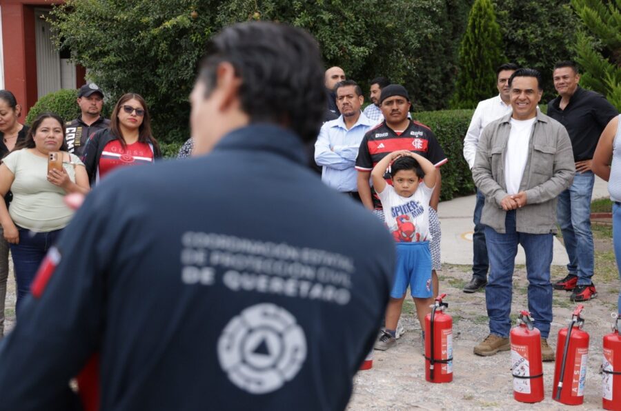 Impulsa Luis Nava red ciudadana preparada para enfrentar emergencias