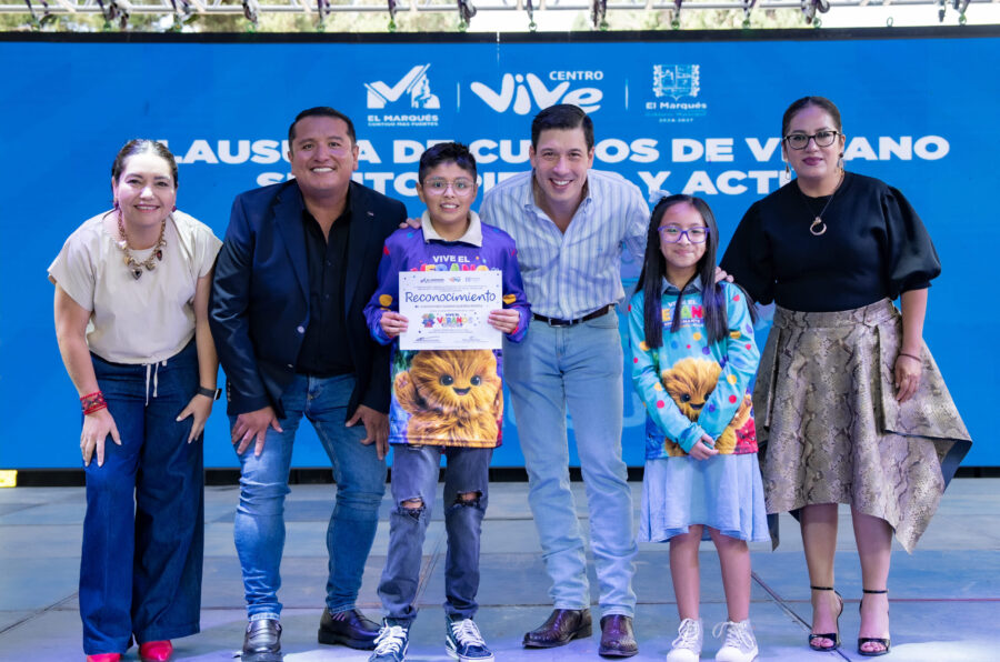 Clausura Rodrigo Monsalvo primera etapa de “Vive el Verano 2026” en El Marqués