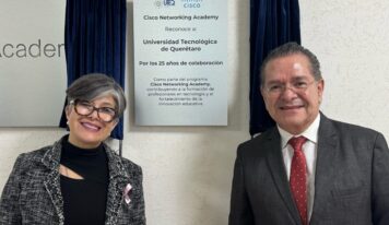 Fortalecen UTEQ y Cisco la formación tecnológica de 12 mil estudiantes