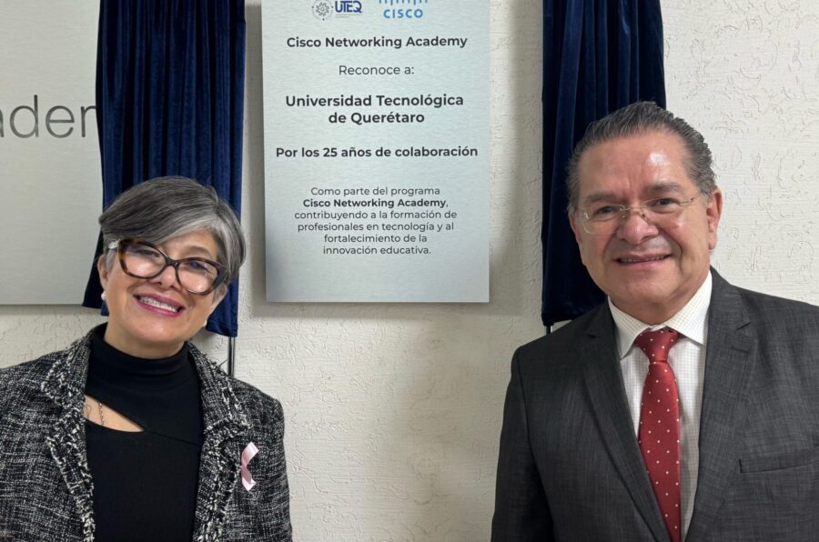 Fortalecen UTEQ y Cisco la formación tecnológica de 12 mil estudiantes